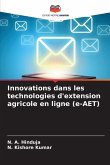 Innovations dans les technologies d'extension agricole en ligne (e-AET)