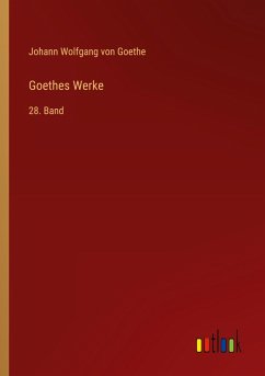 Cover Goethes Werke