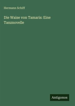 Cover Die Waise von Tamaris: Eine Tanznovelle