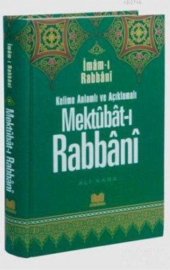 Kelime Anlami ve Aciklamali Mektubat-i Rabbani 2. Cilt Ciltli - Rabbani, Imam-I