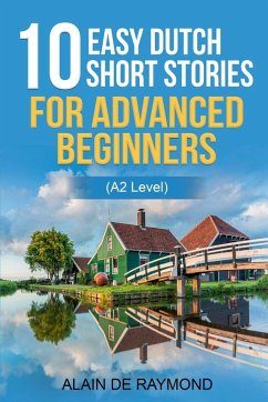 Cover 10 easy Dutch short stories for advanced beginners (A2 level)