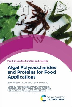 Cover Algal Polysaccharides and Proteins for Food Applications (eBook, ePUB)