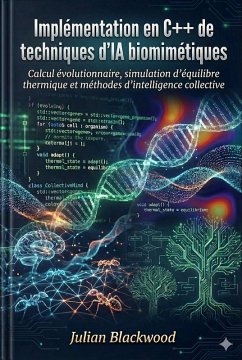 Cover Implémentation en C++ de techniques d'IA biomimétiques (eBook, ePUB)
