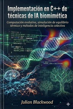 Cover Implementación en C++ de técnicas de IA biomimética (eBook, ePUB)