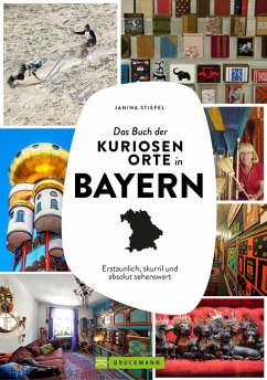 Cover Das Buch der kuriosen Orte in Bayern  (Mängelexemplar)