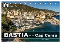 Korsika - Bastia und das Cap Corse (Tischkalender 2026 DIN A5 quer), CALVENDO Monatskalender