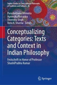 Cover Conceptualizing Categories: Texts and Context in Indian Philosophy