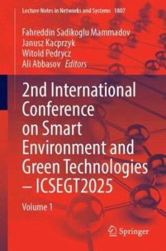 Cover 2nd International Conference on Smart Environment and Green Technologies - ICSEGT2025