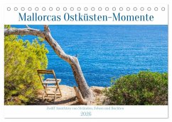 Cover Mallorcas Ostküsten-Momente (Tischkalender 2026 DIN A5 quer), CALVENDO Monatskalender