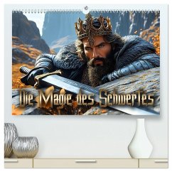Die Magie des Schwertes (hochwertiger Premium Wandkalender 2026 DIN A2 quer), Kunstdruck in Hochglanz