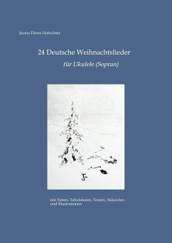 Cover 24 Deutsche Weihnachtslieder für Ukulele