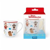 TRÖTSCH - Unser Sandmännchen Kindertasse Geschenktasse aus Porzellan Sandmännchen und Freunde