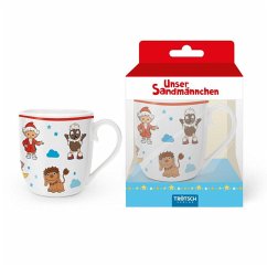 TRÖTSCH - Unser Sandmännchen Kindertasse Geschenktasse aus Porzellan Sandmännchen und Freunde