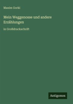 Cover Mein Weggenosse und andere Erzählungen