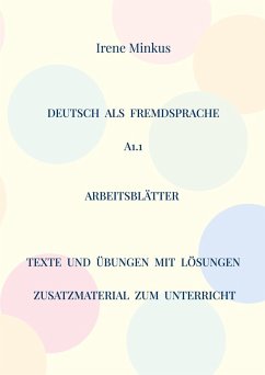 Cover Deutsch als Fremdsprache A1.1 Arbeitsblätter
