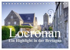 Cover Locronan, ein Highlight in der Bretagne (Tischkalender 2026 DIN A5 quer), CALVENDO Monatskalender
