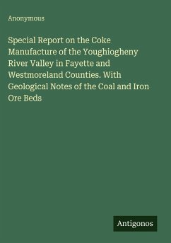 Cover Special Report on the Coke Manufacture of the Youghiogheny River Valley in Fayette and Westmoreland Counties. With Geological Notes of the Coal and Iron Ore Beds