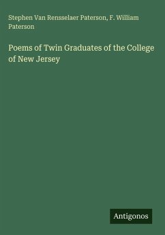 Cover Poems of Twin Graduates of the College of New Jersey
