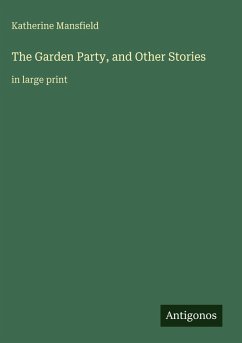 Cover The Garden Party, and Other Stories