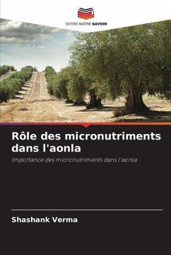 Cover Rôle des micronutriments dans l'aonla