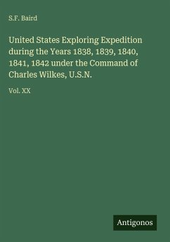 Cover United States Exploring Expedition during the Years 1838, 1839, 1840, 1841, 1842 under the Command of Charles Wilkes, U.S.N.