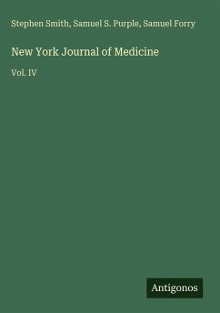 Cover New York Journal of Medicine