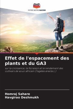 Effet de l'espacement des plants et du GA3 - Sahare, Homraj;Deshmukh, Havgirao