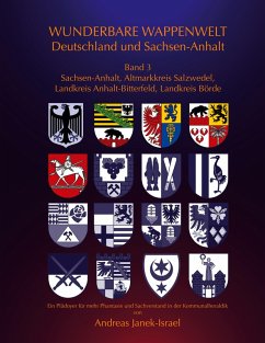 Cover Wunderbare Wappenwelt Deutschland und Sachsen-Anhalt Band 3