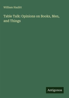 Cover Table Talk: Opinions on Books, Men, and Things