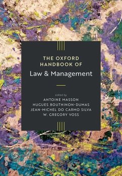 The Oxford Handbook of Law and Management The Oxford Handbook of Law and Management