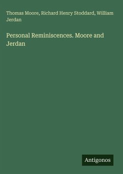 Cover Personal Reminiscences. Moore and Jerdan