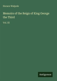 Cover Memoirs of the Reign of King George the Third