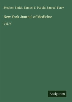 Cover New York Journal of Medicine