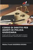CORSO DI DIRITTO PER AGENTI DI POLIZIA GIUDIZIARIA