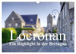 Cover Locronan, ein Highlight in der Bretagne (Wandkalender 2026 DIN A3 quer), CALVENDO Monatskalender