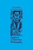 Egotism in German Philosophy Egotism in German Philosophy