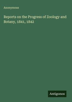 Cover Reports on the Progress of Zoology and Botany, 1841, 1842