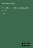 The History of British India from 1805 to 1835
