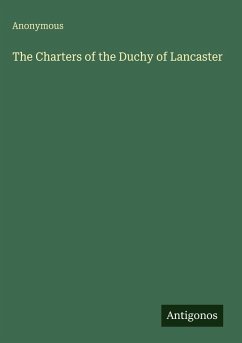 Cover The Charters of the Duchy of Lancaster