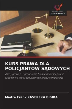 Cover KURS PRAWA DLA POLICJANTÓW S¿DOWYCH