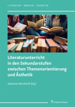 Cover Literaturunterricht in den Sekundarstufen zwischen Themenorientierung und Ästhetik