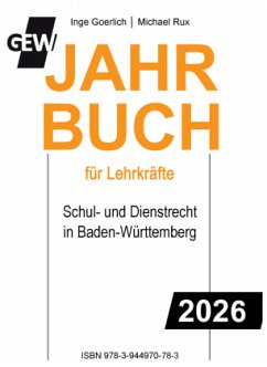 Cover GEW-Jahrbuch 2026 für Lehrkräfte