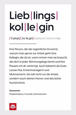 Lieblingskollegin Notizbuch Geschenkbuch: Die Definition einer besonderen Verbundenheit - Roode, Daniel Lieblingskollegin Notizbuch Geschenkbuch: Die Definition einer besonderen Verbundenheit - Roode, Daniel