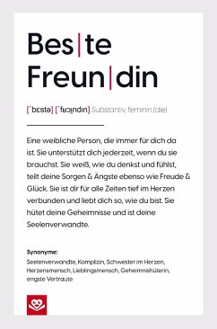 Definition Beste Freundin: Das perfekte Geschenk für deine Seelenverwandte - Roode, Daniel Definition Beste Freundin: Das perfekte Geschenk für deine Seelenverwandte - Roode, Daniel