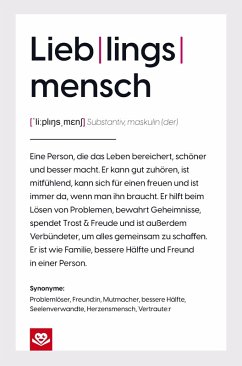 Lieblingsmensch Notizbuch: Die Definition einer besonderen Verbundenheit - Roode, Daniel