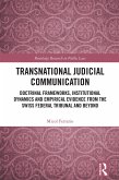 Transnational Judicial Communication (eBook, ePUB)