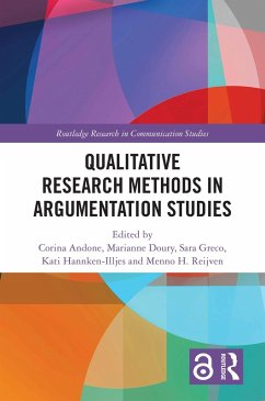 Qualitative Research Methods in Argumentation Studies (eBook, PDF) Qualitative Research Methods in Argumentation Studies (eBook, PDF)