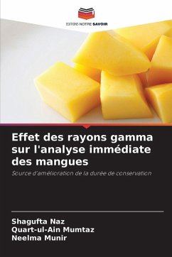 Cover Effet des rayons gamma sur l'analyse immédiate des mangues
