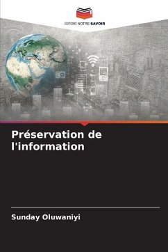 Cover Préservation de l'information