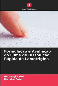 Cover Formulação e Avaliação do Filme de Dissolução Rápida de Lamotrigina